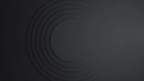 3d black abstract background. Dark geometric technology wallpaper surface Illustrazione stock