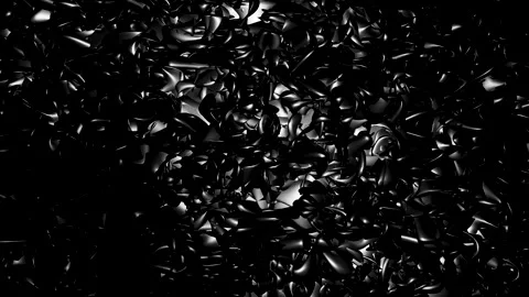 3d black and white surface abstract background. 3d illustration render Stock Footage 282969643