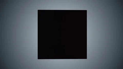 3d black box rotate Stock Footage 101332493