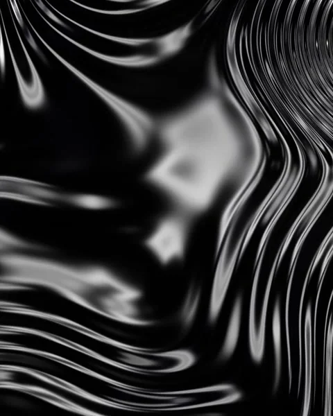 3d black liquid looping texture  Stock-Footage 302741685