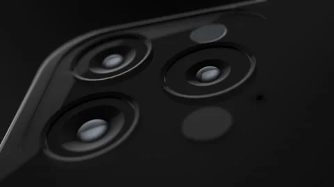 3D Black Style Elegant Mobile Stock Footage 232813899