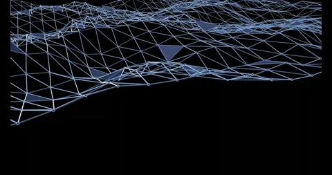 3D Blockchain Digital data,background technology,concept network connections Stock Footage 128628054