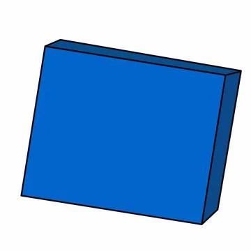 3d blocks for banner design. Stock Illustration