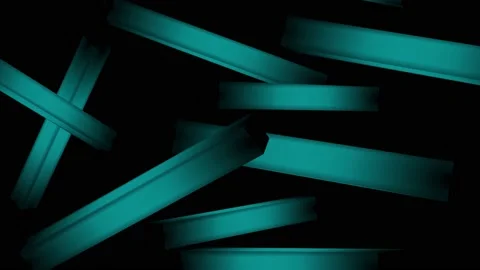 3D blocks in motion Video stock 170670590