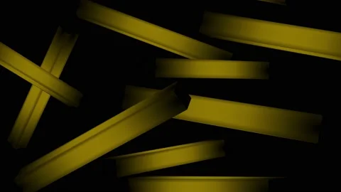 3D blocks in motion Video stock 170670620