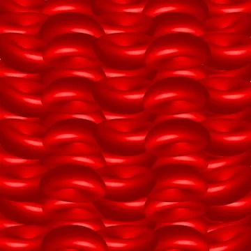 3D blood cells background. Vector illustration. Stock Illustration