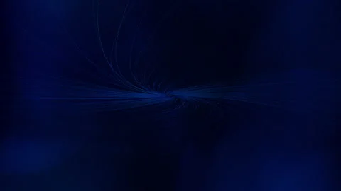 3D blue graphic animated linear spiral background raises then lowers 動画素材 144758225