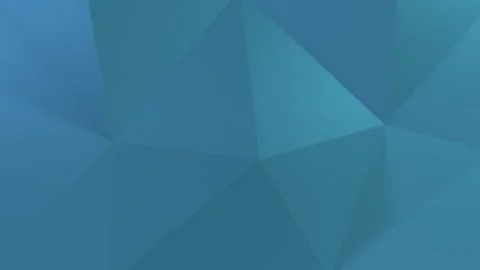 3D Blue Low Poly Geometric Abstract Background Animation Seamless Loop Video stock 329479710