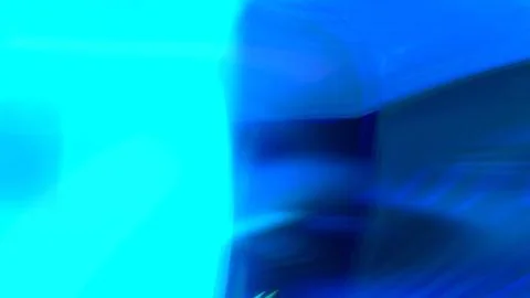 3D blue translucent abstract wave wallpaper background. Shiny curved organi.. Illustrazione stock