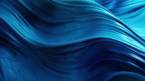 3d blue waves background Ilustración de archivo