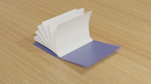 3D book Stock Footage 208253364