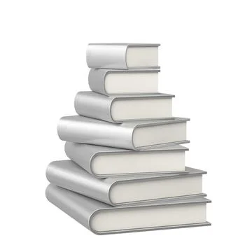 3D book. Notebook. 3D illustration. Stock Illustration
