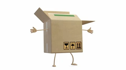 3d box Stock Footage 881641