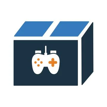 3d, box, package, product icon. Simple editable vector graphics. Stock Illustration