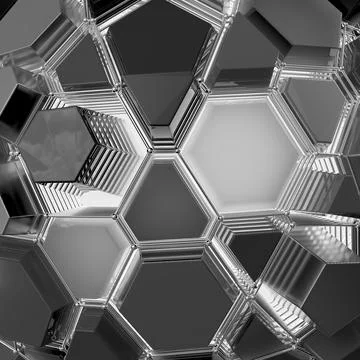 3d bright abstract background. 3d rendering Stockillustratie