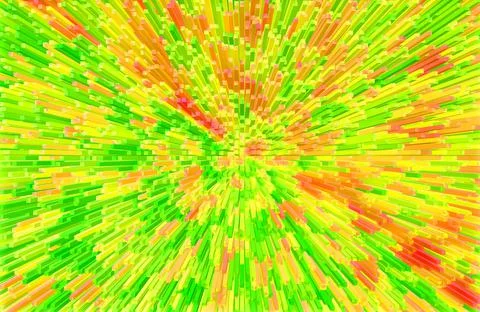 3d Bright dynamic abstract background. Explosive multicolored background. Dyn Stock Illustration