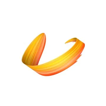 3d Brushstroke gradient texture brush Illustrazione stock