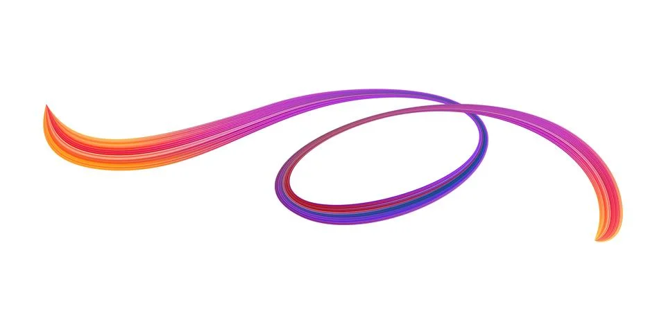 3d Brushstroke gradient texture brush 스톡 일러스트