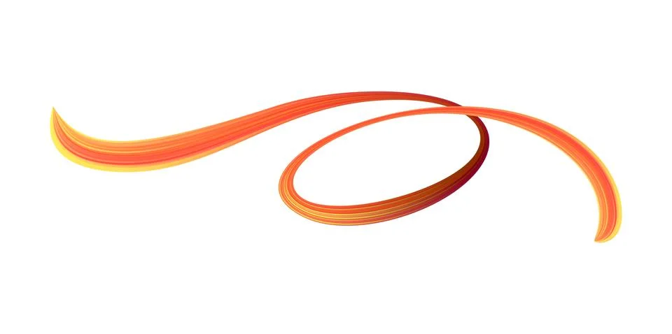 3d Brushstroke gradient texture brush Illustrazione stock