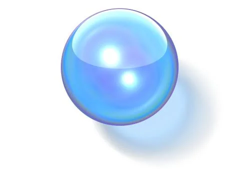 3D bubble Stock Illustration