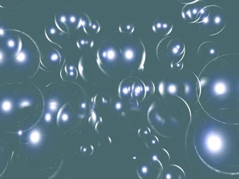 3d bubbles Stock Illustration