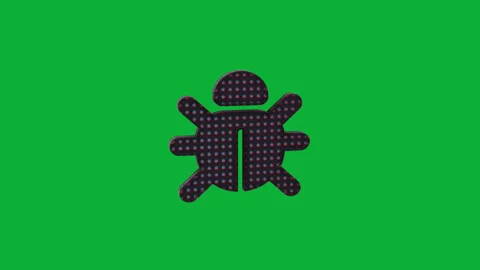3D Bug Icon Reveal Animation | Masterful Motion Graphics Stock Footage 264775464