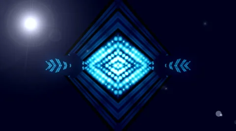 3D Bulb Box Scene 4 Stock Footage 49162604