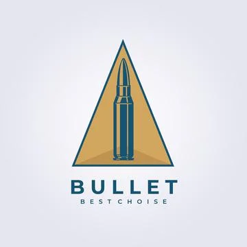 3D bullet logo warning icon poster icon symbol vector illustration design Stock Illustration