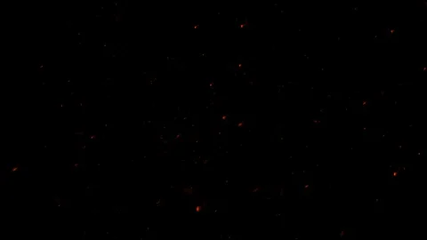 3D Burning embers glowing Stock Footage 127749954