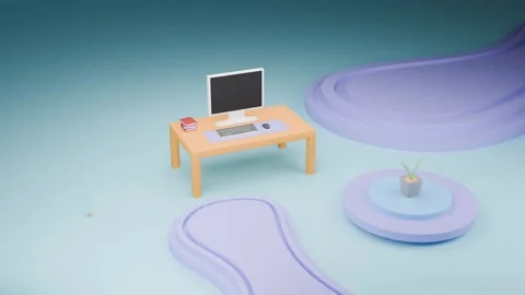 3D Business Analytics Visualization Video stock 305170534