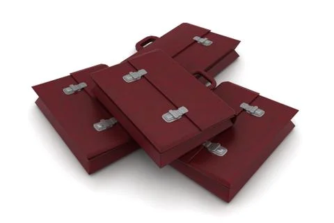 3d business bag 무료 스톡 일러스트