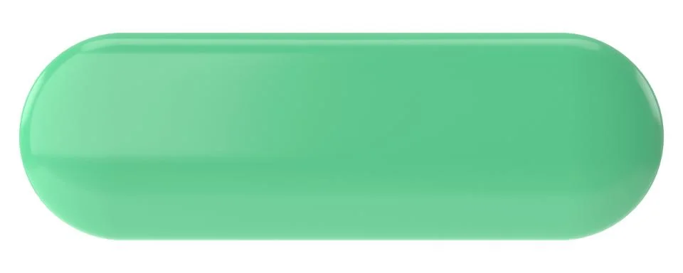 3D button. 3D illustration. 3D rendering. Stock Illustration
