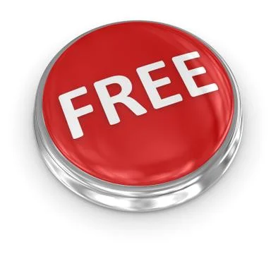 3d button Stock Illustration