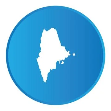 3d button with the shape of american state - maine イラスト素材
