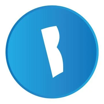 3d button with the shape of american state - rhode island Stock Illustration