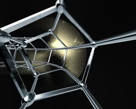 3D Caged Roller-Coaster Loop Stock Footage 8945203