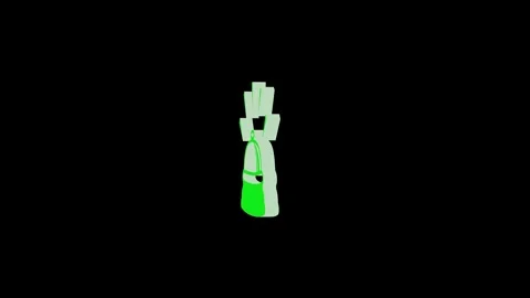 3d call bell logo icon loopable rotated ... | Stock Video | Pond5