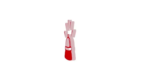 3d call bell logo icon loopable rotated ... | Stock Video | Pond5