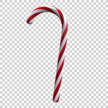3d candy cane. 3d rendering. 스톡 일러스트