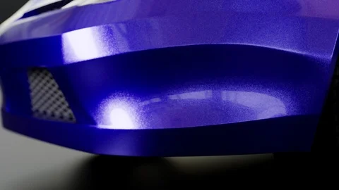 3D car bottom smooth camera movement Stock Footage 120056264