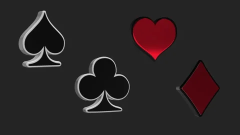 3d cards elements rotating Stock Footage 266923076