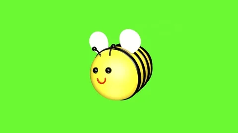 Bee Green Screen Stock Video Footage | Royalty Free Bee Green Screen ...