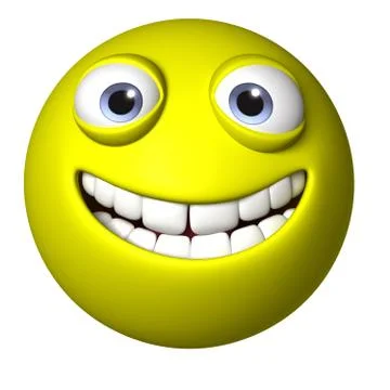 3d cartoon face 스톡 일러스트