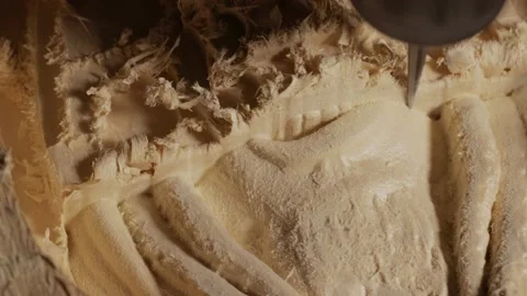 3D carving engraving machine in action 库存影片 141122256