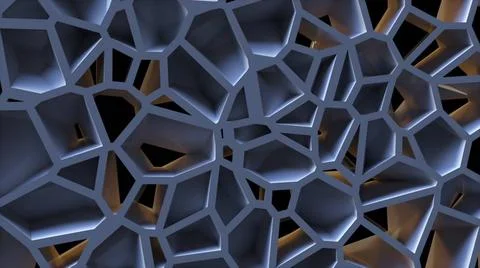 3d cells 3d cells. Computer generated 3d render Copyright: xZoonar.com/Rom... Foto stock