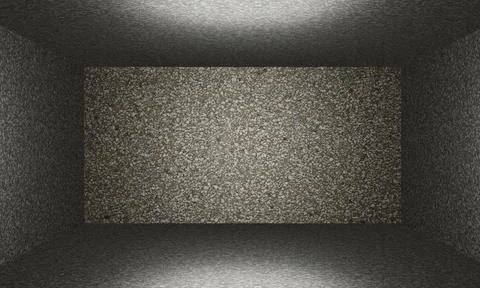 3d Cement room empty background Stock Illustration