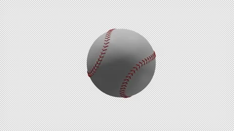 3D CG Ball Spin Alpha Stock Footage 238979053