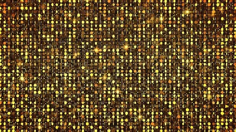 3d Chains Glitter Background Gold 4K Loop Stock-Footage 80836275