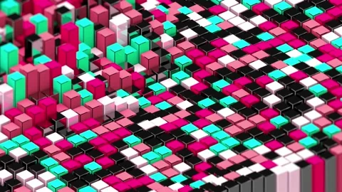 3D Chaotic Waves 스톡 동영상 158956708