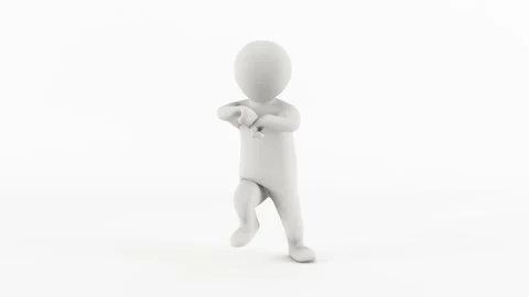 3D character dance animation Stock-Footage 133529096